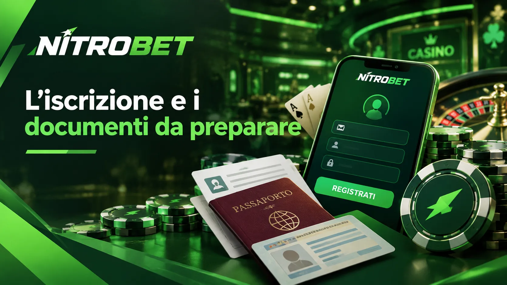 Nitrobet documenti da preparare